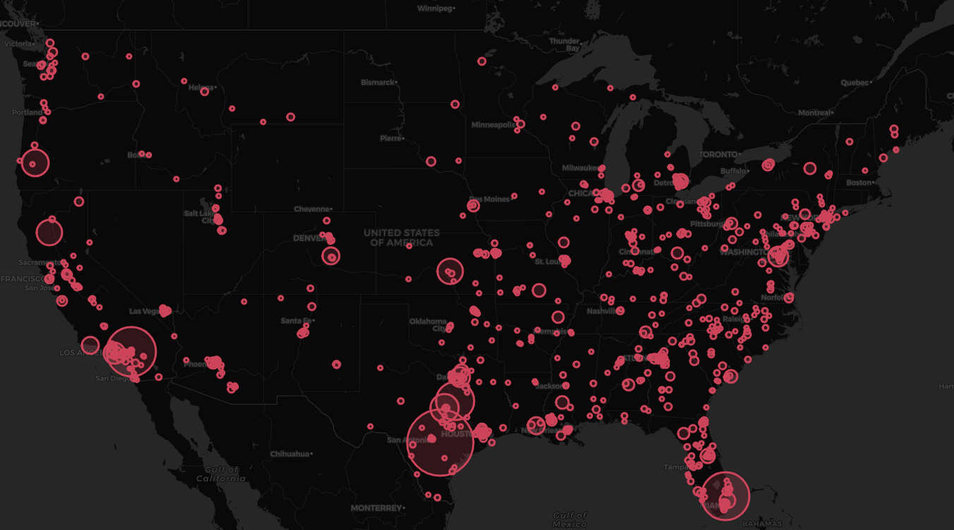 Gun Violence Heat Map